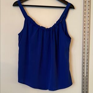 Elegant Blue Women's Top